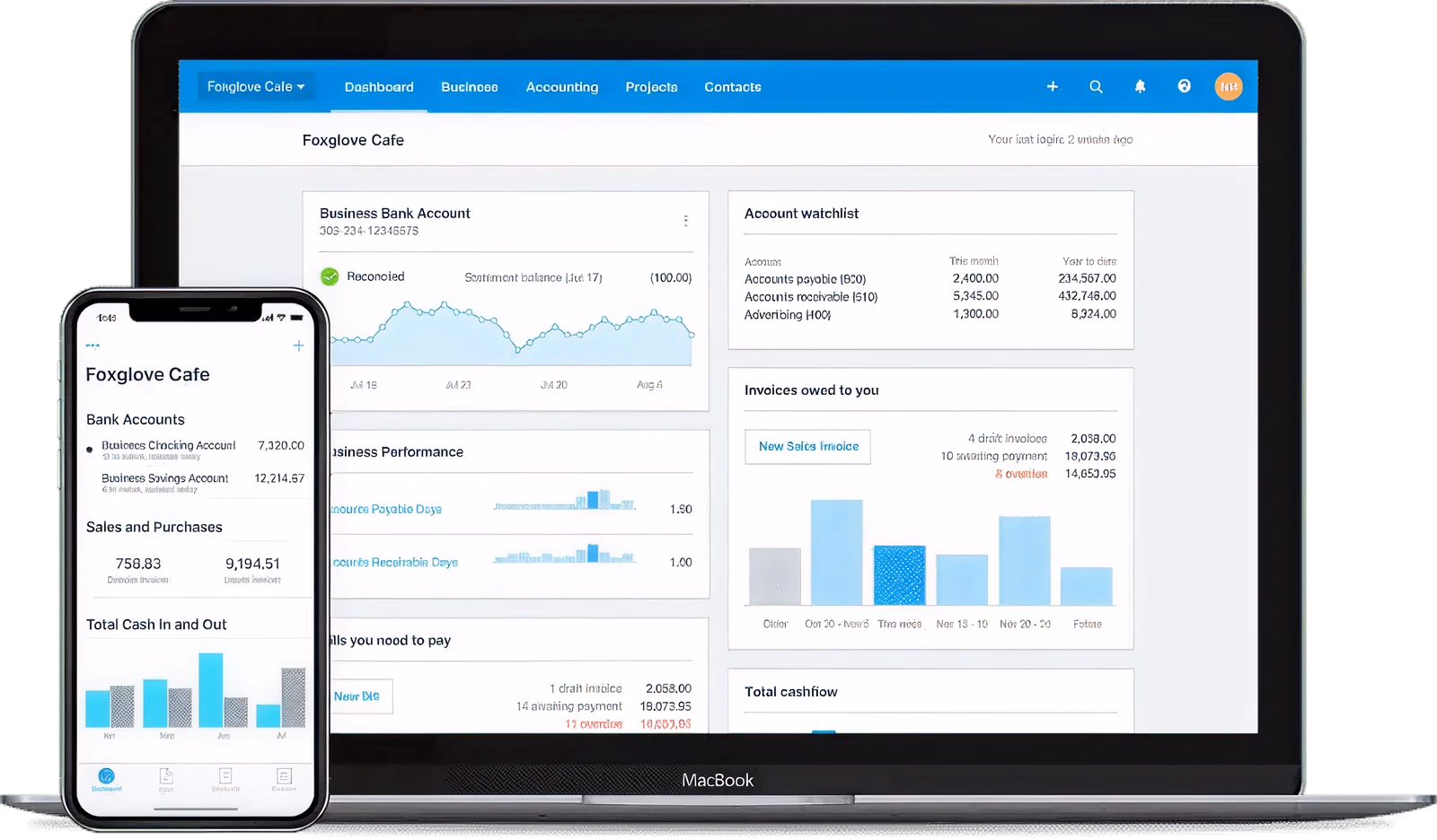 Xero Dashboard